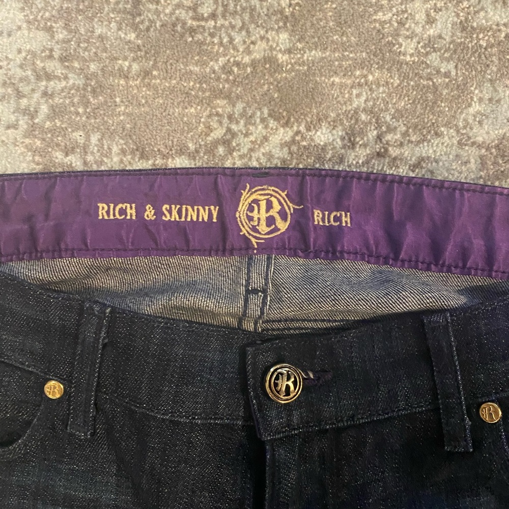 Rich & Skinny dark denim jeans